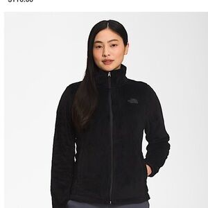 The North Face Black Cozy Full-Zip Teddy Jacket